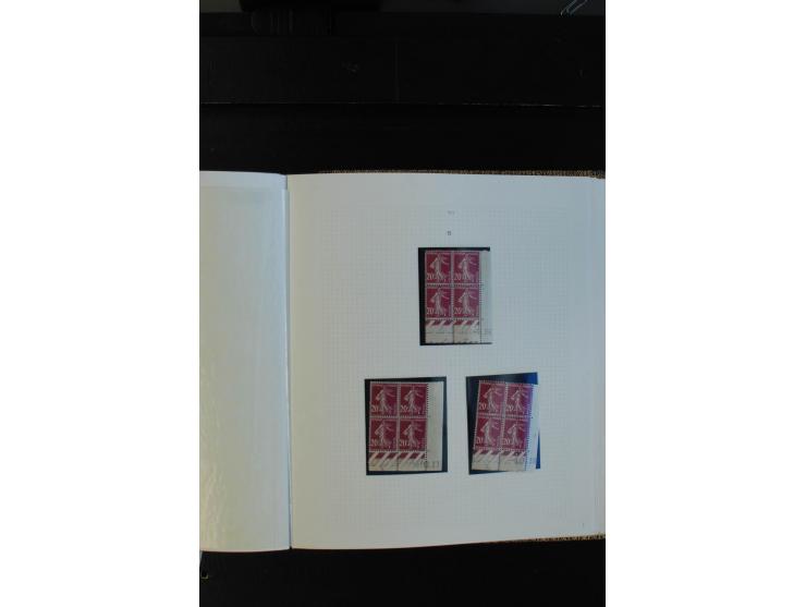 1900/38, sehr schöne ungebrauchte/postfrische Sammlung Viererblocks mit vielen guten Ausgaben dabei Mi-Nr. 91-95, 102-106, 10