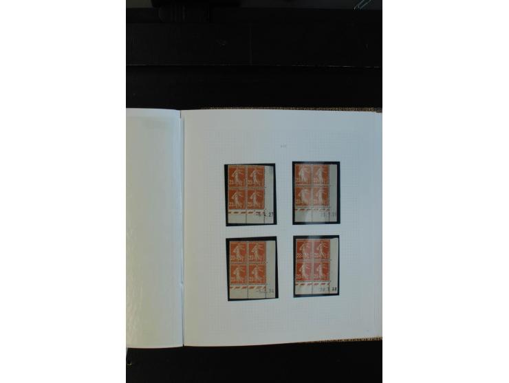 1900/38, sehr schöne ungebrauchte/postfrische Sammlung Viererblocks mit vielen guten Ausgaben dabei Mi-Nr. 91-95, 102-106, 10