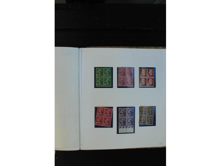 1900/38, sehr schöne ungebrauchte/postfrische Sammlung Viererblocks mit vielen guten Ausgaben dabei Mi-Nr. 91-95, 102-106, 10