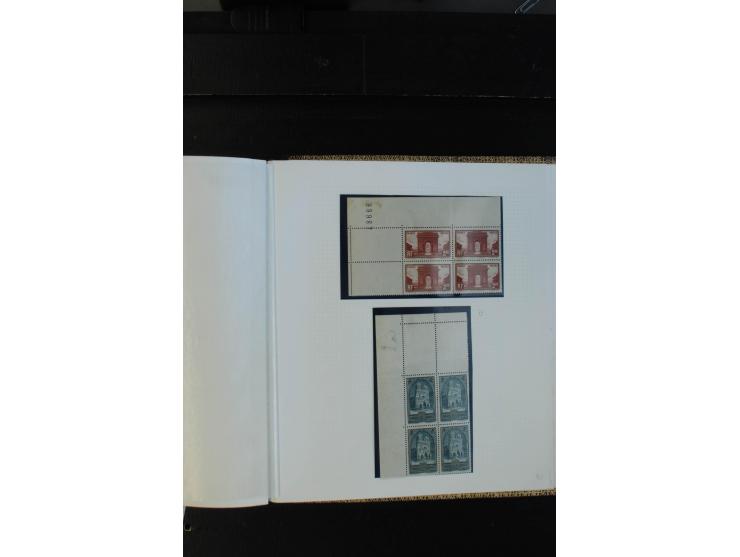 1900/38, sehr schöne ungebrauchte/postfrische Sammlung Viererblocks mit vielen guten Ausgaben dabei Mi-Nr. 91-95, 102-106, 10