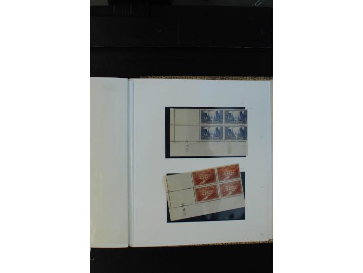 1900/38, sehr schöne ungebrauchte/postfrische Sammlung Viererblocks mit vielen guten Ausgaben dabei Mi-Nr. 91-95, 102-106, 10