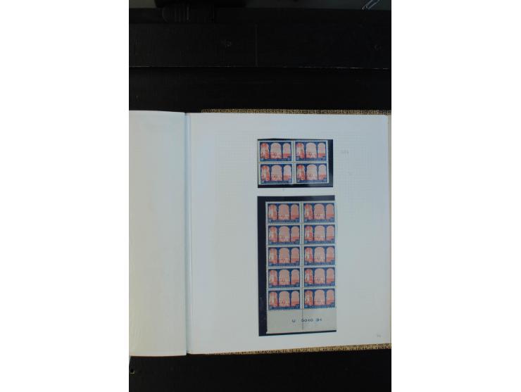 1900/38, sehr schöne ungebrauchte/postfrische Sammlung Viererblocks mit vielen guten Ausgaben dabei Mi-Nr. 91-95, 102-106, 10