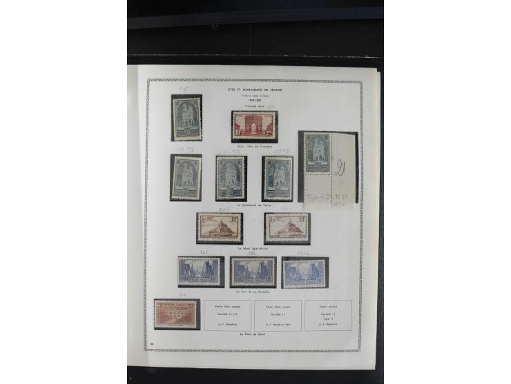 1924/36, sehr schöne ungebrauchte und gestempelte Sammlung dabei u.a. Mi.-Nr. 135, Block 1-3 und 239 ungebraucht, außerdem Mi