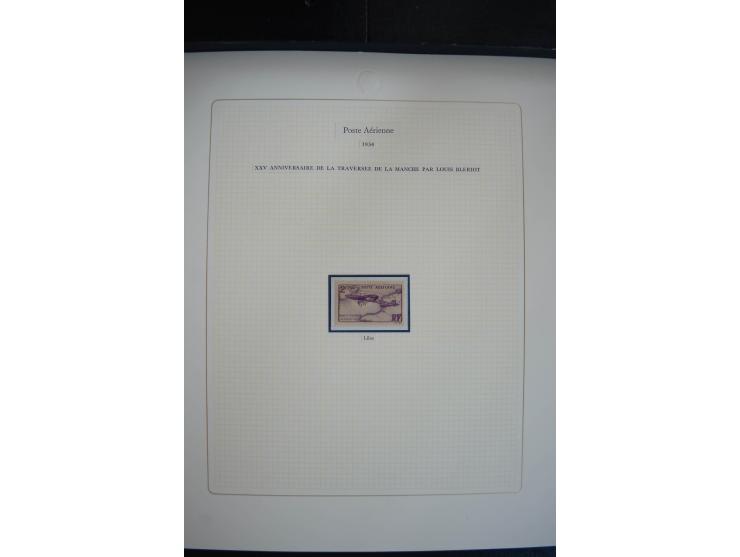 1927/87, Sammlung der Flugpost-Ausgaben mit vielen Eckrand-4er-Blocks mit Druckdaten, einigen Probedrucken etc., dabei u.a. M