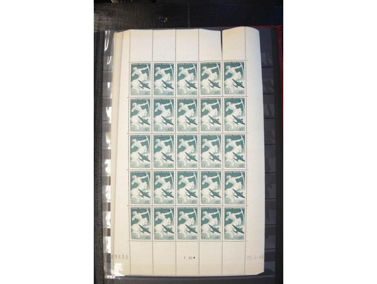 1928/69, sehr schöne, vorwiegend ungebrauchte/postfrische Sammlung mit vielen guten Flugpostausgaben dabei Mi.-Nr. Mi.-Nr. 22