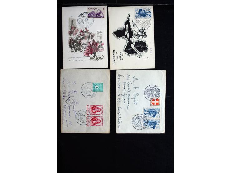 1839/1955 (ca), ca. 65 Briefe und Karten ab Vorphila mit Schwerpunkt bis ca. 1875, dabei interessante Stempel, bessere Franka
