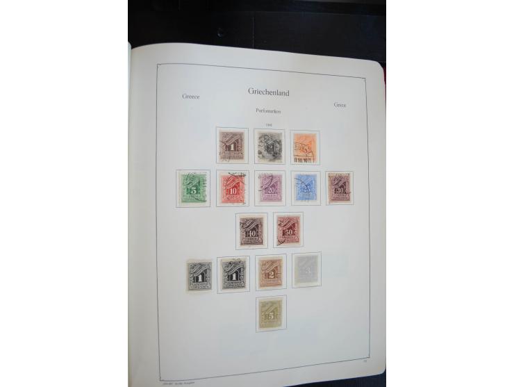 1861/2010, postfrische, ungebrauchte und gestempelte Sammlung mit u.a. 120 Großen Hermesköpfen, dabei Aufdruck- und Plattenfe