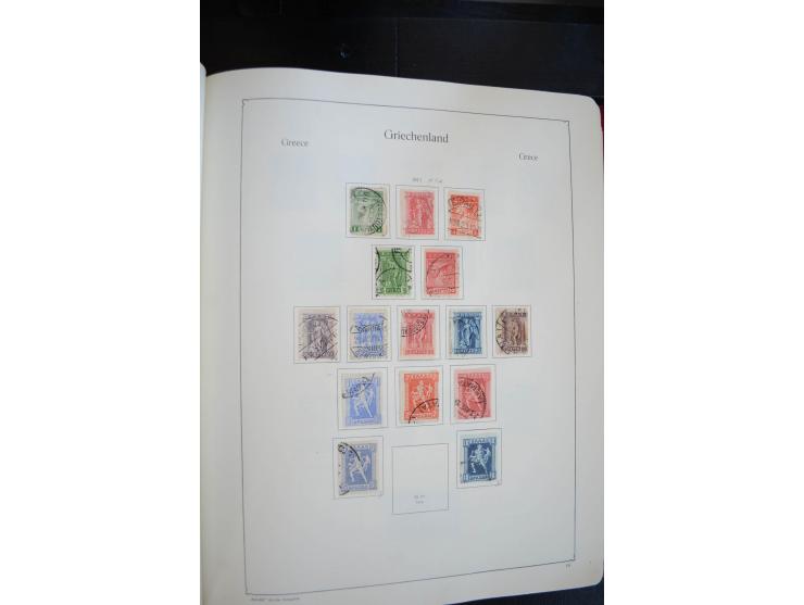 1861/2010, postfrische, ungebrauchte und gestempelte Sammlung mit u.a. 120 Großen Hermesköpfen, dabei Aufdruck- und Plattenfe