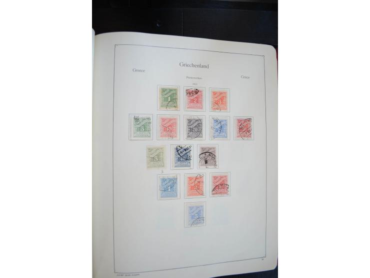 1861/2010, postfrische, ungebrauchte und gestempelte Sammlung mit u.a. 120 Großen Hermesköpfen, dabei Aufdruck- und Plattenfe