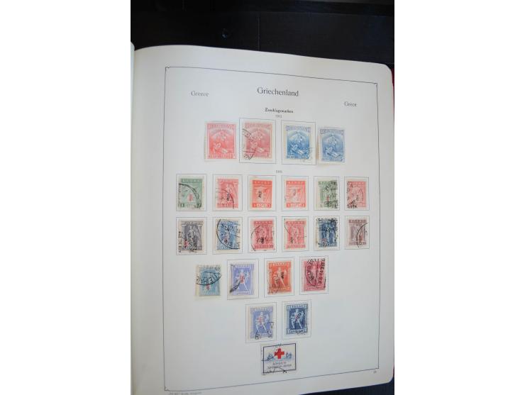 1861/2010, postfrische, ungebrauchte und gestempelte Sammlung mit u.a. 120 Großen Hermesköpfen, dabei Aufdruck- und Plattenfe