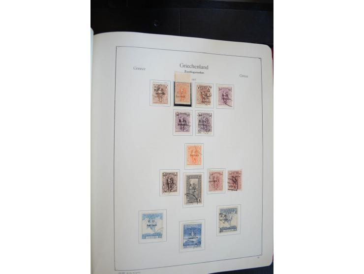 1861/2010, postfrische, ungebrauchte und gestempelte Sammlung mit u.a. 120 Großen Hermesköpfen, dabei Aufdruck- und Plattenfe