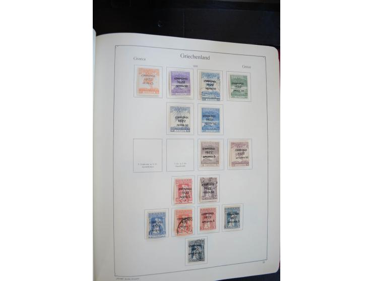 1861/2010, postfrische, ungebrauchte und gestempelte Sammlung mit u.a. 120 Großen Hermesköpfen, dabei Aufdruck- und Plattenfe