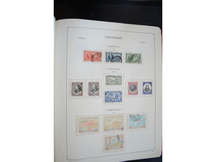 1861/2010, postfrische, ungebrauchte und gestempelte Sammlung mit u.a. 120 Großen Hermesköpfen, dabei Aufdruck- und Plattenfe