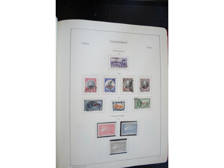 1861/2010, postfrische, ungebrauchte und gestempelte Sammlung mit u.a. 120 Großen Hermesköpfen, dabei Aufdruck- und Plattenfe