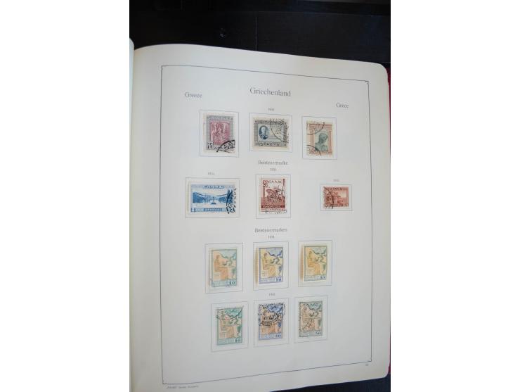 1861/2010, postfrische, ungebrauchte und gestempelte Sammlung mit u.a. 120 Großen Hermesköpfen, dabei Aufdruck- und Plattenfe