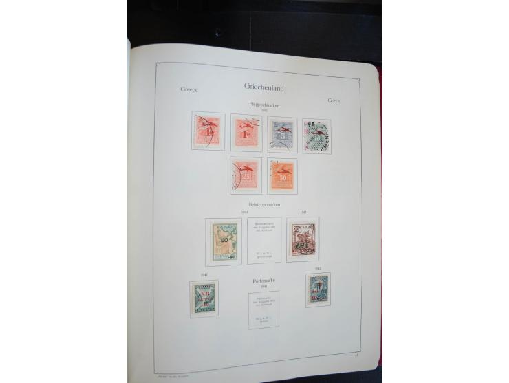 1861/2010, postfrische, ungebrauchte und gestempelte Sammlung mit u.a. 120 Großen Hermesköpfen, dabei Aufdruck- und Plattenfe