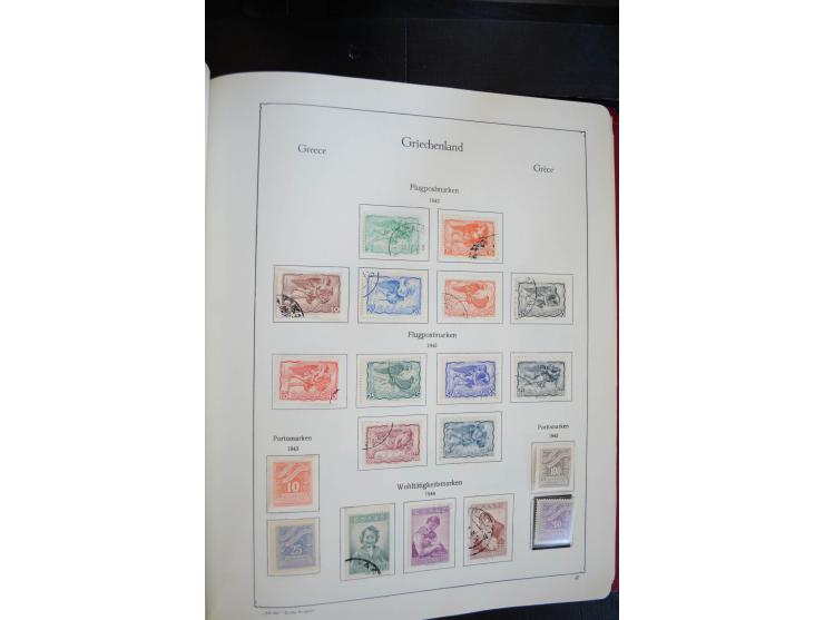 1861/2010, postfrische, ungebrauchte und gestempelte Sammlung mit u.a. 120 Großen Hermesköpfen, dabei Aufdruck- und Plattenfe