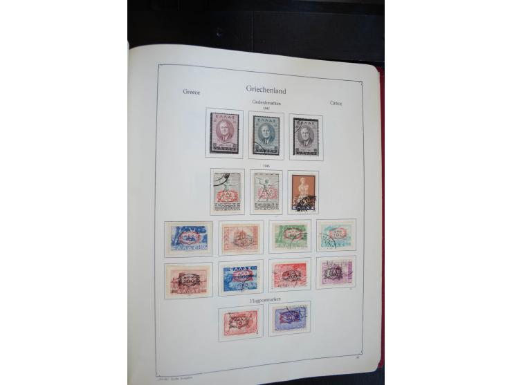 1861/2010, postfrische, ungebrauchte und gestempelte Sammlung mit u.a. 120 Großen Hermesköpfen, dabei Aufdruck- und Plattenfe