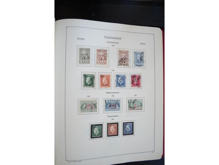 1861/2010, postfrische, ungebrauchte und gestempelte Sammlung mit u.a. 120 Großen Hermesköpfen, dabei Aufdruck- und Plattenfe