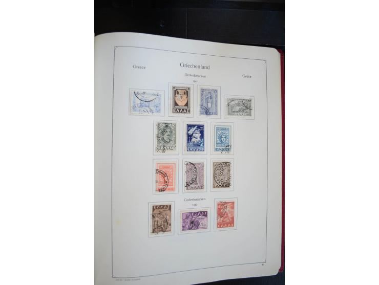 1861/2010, postfrische, ungebrauchte und gestempelte Sammlung mit u.a. 120 Großen Hermesköpfen, dabei Aufdruck- und Plattenfe