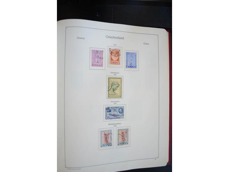 1861/2010, postfrische, ungebrauchte und gestempelte Sammlung mit u.a. 120 Großen Hermesköpfen, dabei Aufdruck- und Plattenfe