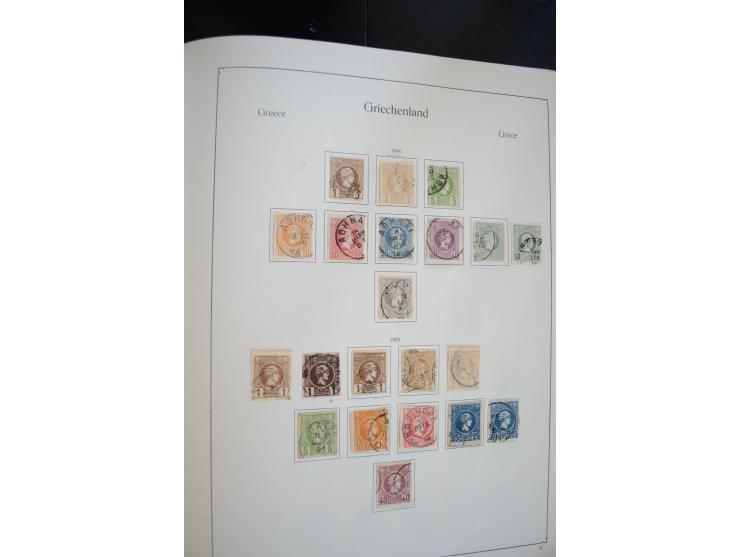 1861/2010, postfrische, ungebrauchte und gestempelte Sammlung mit u.a. 120 Großen Hermesköpfen, dabei Aufdruck- und Plattenfe