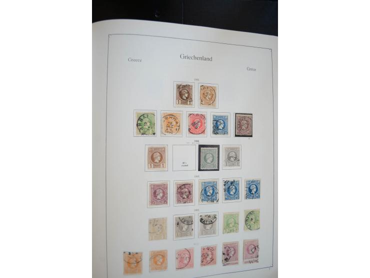 1861/2010, postfrische, ungebrauchte und gestempelte Sammlung mit u.a. 120 Großen Hermesköpfen, dabei Aufdruck- und Plattenfe
