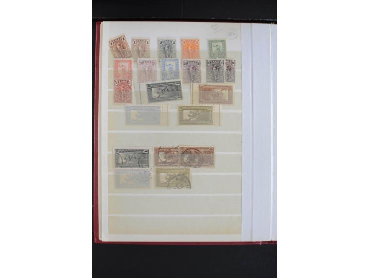 1896/1936, schöne ungebrauchte/postfrische und gestempelte Partie mit vielen guten Ausgaben, dabei Mi.-Nr. 96-107(2), 118-22(