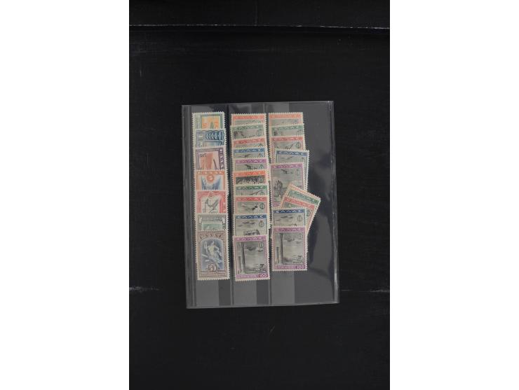 1896/1936, schöne ungebrauchte/postfrische und gestempelte Partie mit vielen guten Ausgaben, dabei Mi.-Nr. 96-107(2), 118-22(