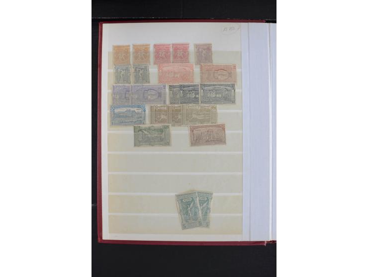 1896/1936, schöne ungebrauchte/postfrische und gestempelte Partie mit vielen guten Ausgaben, dabei Mi.-Nr. 96-107(2), 118-22(