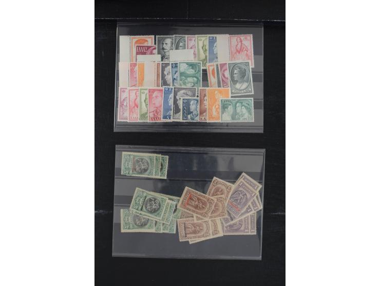 1896/1936, schöne ungebrauchte/postfrische und gestempelte Partie mit vielen guten Ausgaben, dabei Mi.-Nr. 96-107(2), 118-22(