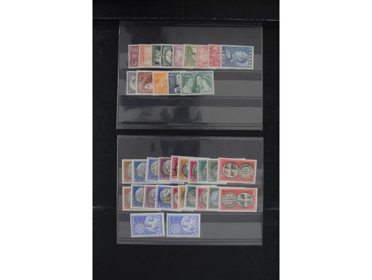 1896/1936, schöne ungebrauchte/postfrische und gestempelte Partie mit vielen guten Ausgaben, dabei Mi.-Nr. 96-107(2), 118-22(