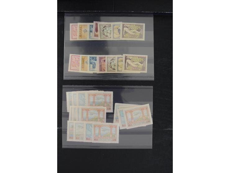 1896/1936, schöne ungebrauchte/postfrische und gestempelte Partie mit vielen guten Ausgaben, dabei Mi.-Nr. 96-107(2), 118-22(
