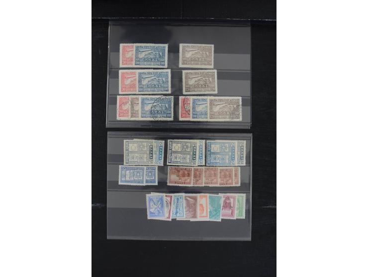 1896/1936, schöne ungebrauchte/postfrische und gestempelte Partie mit vielen guten Ausgaben, dabei Mi.-Nr. 96-107(2), 118-22(
