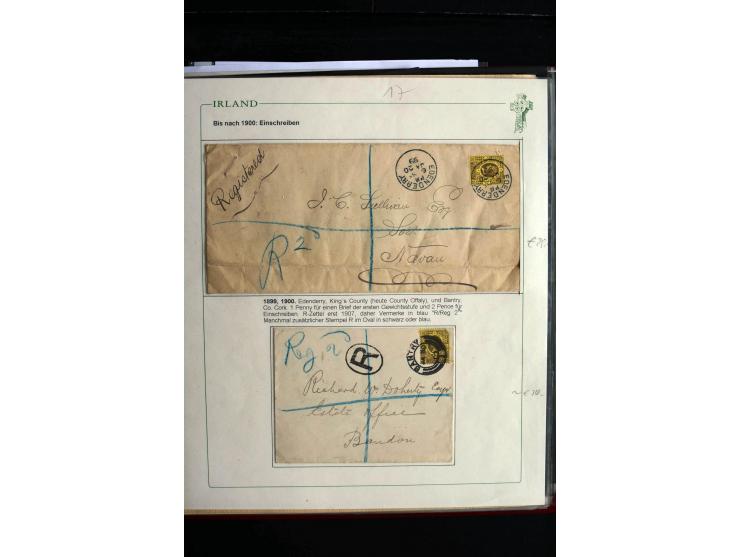 1828/1980 (ca.), interessante Partie Briefe und Karten, dabei Belege der Postreform 1840, schöne frühe Frankaturen und besser