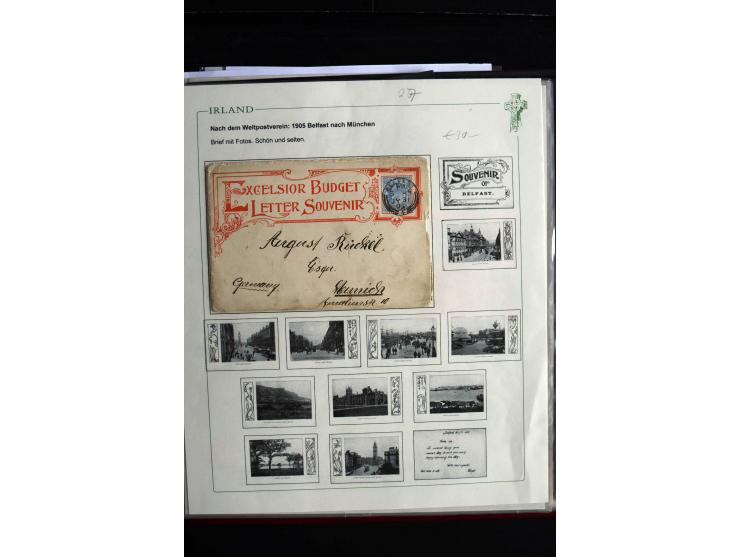 1828/1980 (ca.), interessante Partie Briefe und Karten, dabei Belege der Postreform 1840, schöne frühe Frankaturen und besser
