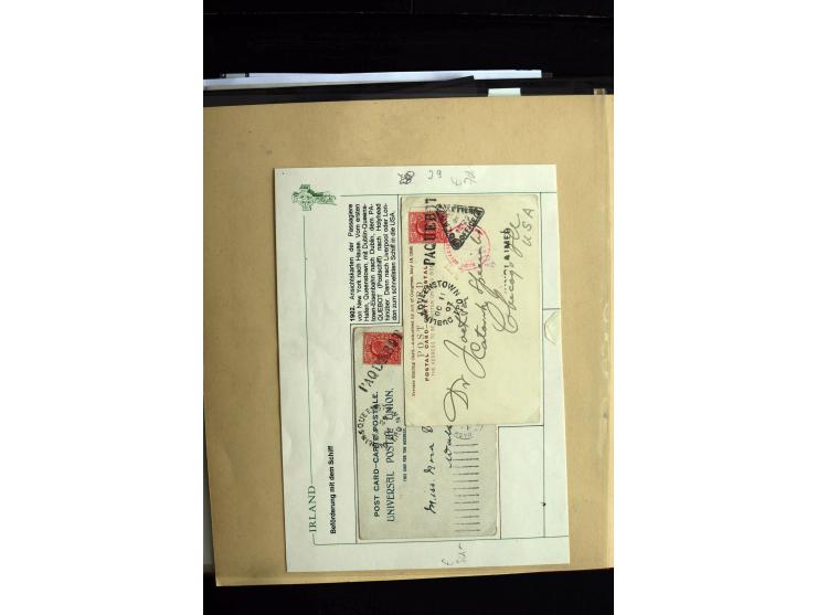 1828/1980 (ca.), interessante Partie Briefe und Karten, dabei Belege der Postreform 1840, schöne frühe Frankaturen und besser