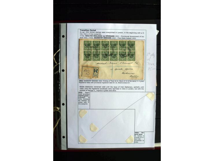 1828/1980 (ca.), interessante Partie Briefe und Karten, dabei Belege der Postreform 1840, schöne frühe Frankaturen und besser