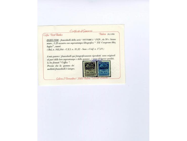 1863/38 (ca.), ungebrauchte Partie auf Albenblättern, dabei viele gute Werte, u.a. Italien Reklamemarken 92 R6-8, Ital. Somal
