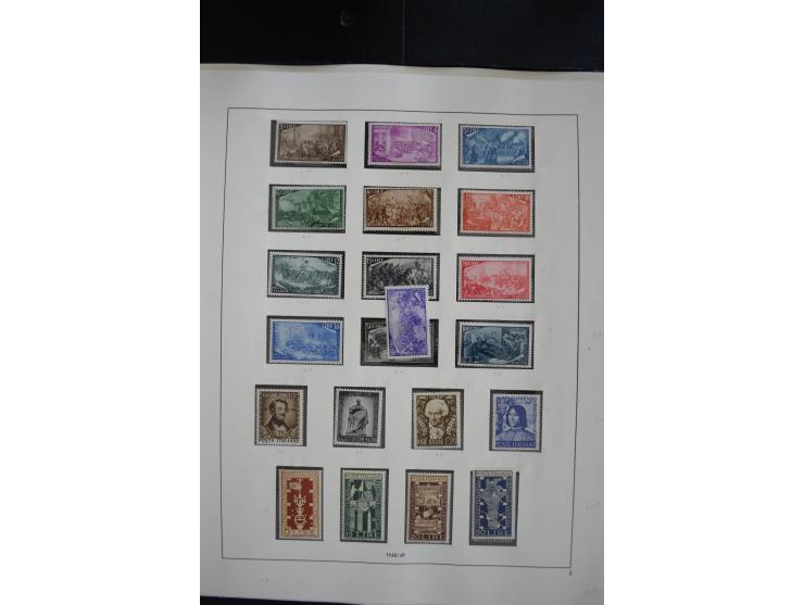 1901/56(ca.), ungebrauchte und postfrische Partie, dabei u.a. Mi.-Nr. 682-704 ,773 und 796-97 postfrisch, bessere Portomarken