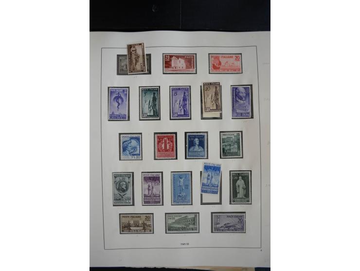 1901/56(ca.), ungebrauchte und postfrische Partie, dabei u.a. Mi.-Nr. 682-704 ,773 und 796-97 postfrisch, bessere Portomarken