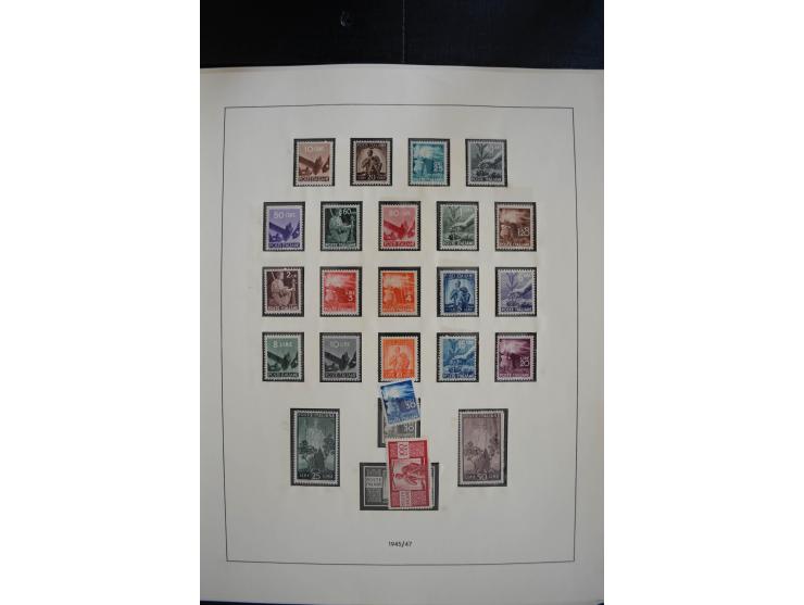 1901/56(ca.), ungebrauchte und postfrische Partie, dabei u.a. Mi.-Nr. 682-704 ,773 und 796-97 postfrisch, bessere Portomarken