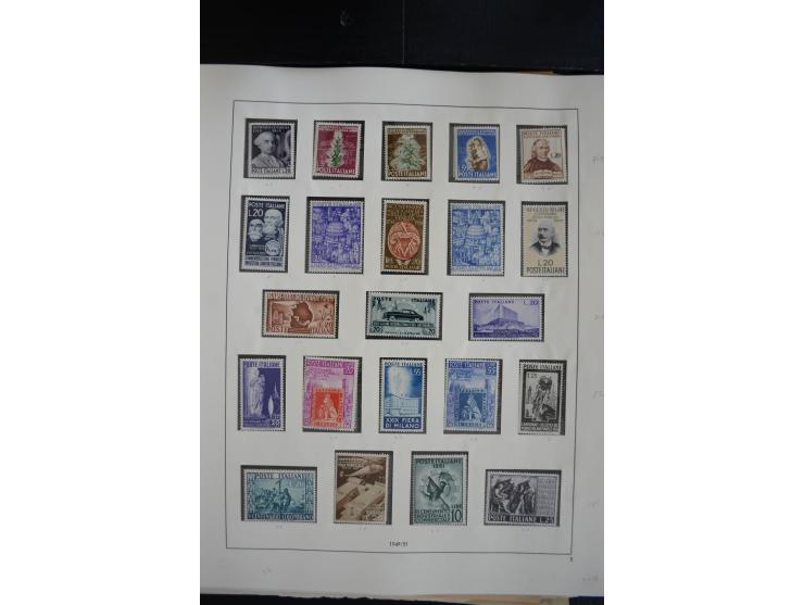 1901/56(ca.), ungebrauchte und postfrische Partie, dabei u.a. Mi.-Nr. 682-704 ,773 und 796-97 postfrisch, bessere Portomarken