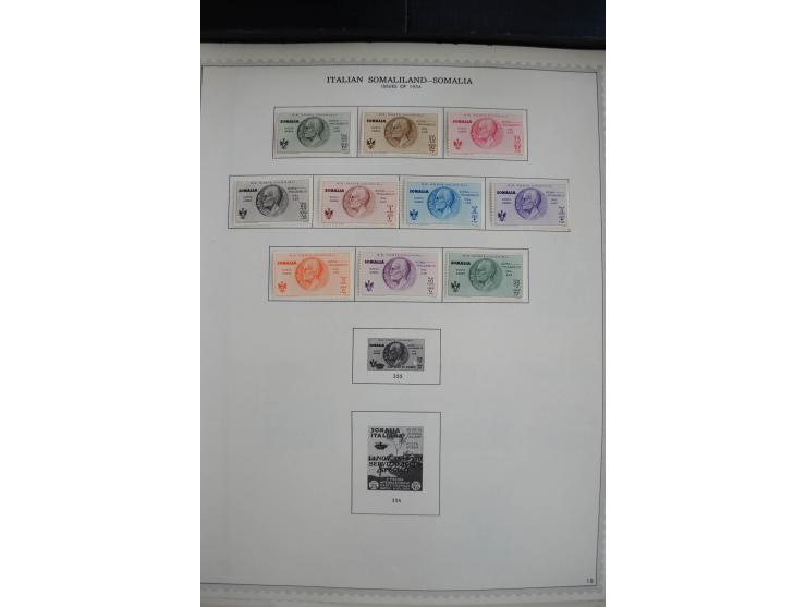 1901/56(ca.), ungebrauchte und postfrische Partie, dabei u.a. Mi.-Nr. 682-704 ,773 und 796-97 postfrisch, bessere Portomarken