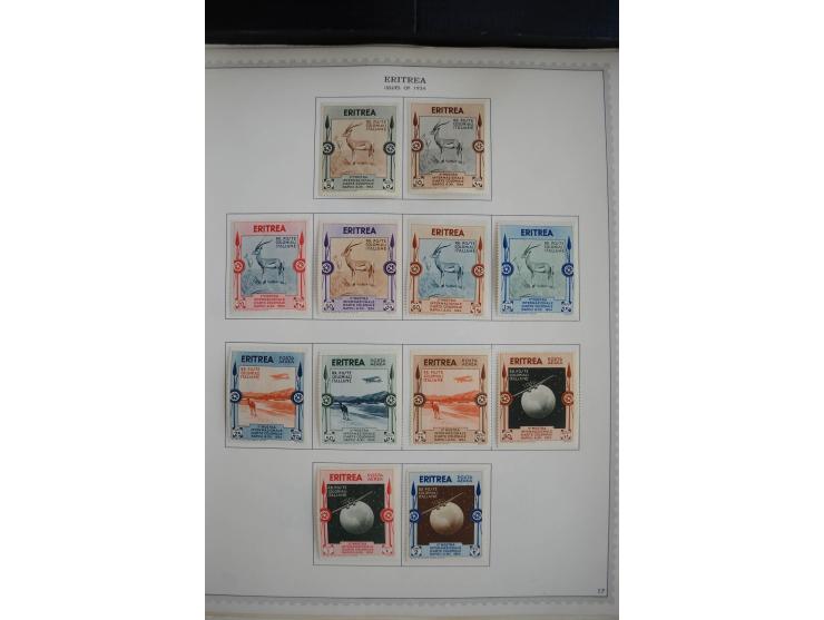 1901/56(ca.), ungebrauchte und postfrische Partie, dabei u.a. Mi.-Nr. 682-704 ,773 und 796-97 postfrisch, bessere Portomarken