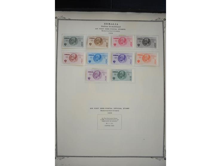 1901/56(ca.), ungebrauchte und postfrische Partie, dabei u.a. Mi.-Nr. 682-704 ,773 und 796-97 postfrisch, bessere Portomarken