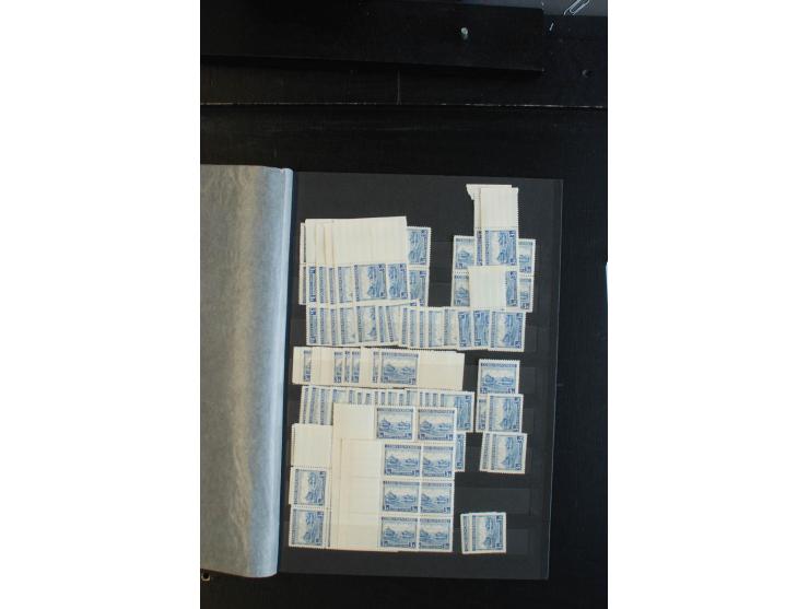 1939, Landtag 3 K., über 180 Stück postfrisch, dabei Einheiten (Mi.-Nr. 1; Mi. 5.000,- +)