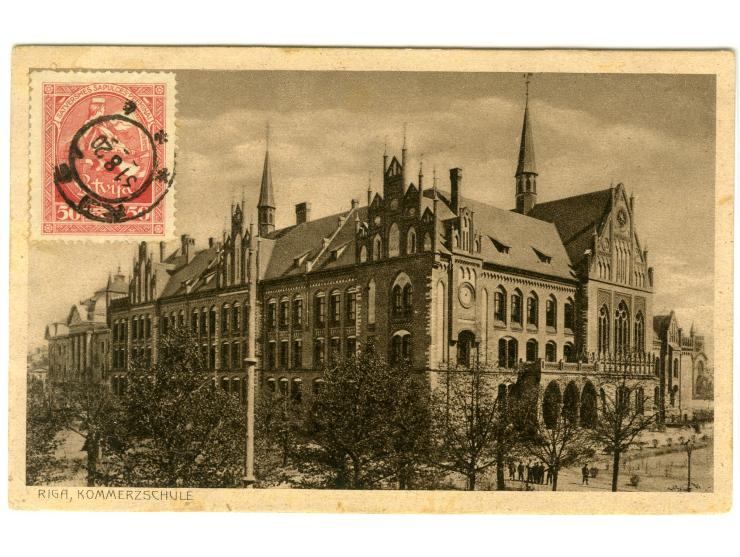 1919/44, interessanter Bestand von 20 Briefen, dabei Zensuren, R-Briefe, bessere Ganzsachen, Landespost 1941, Bahnpost-Ostlan