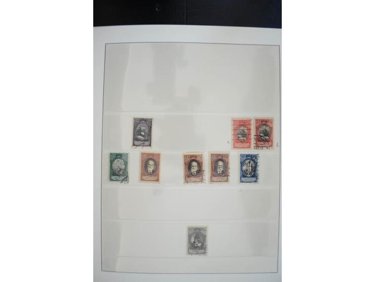 1912/2000, postfrische, ungebrauchte (teils Neugummi) und gestempelte Sammlung, teils in beiden Erhaltungen gesammelt mit u.a