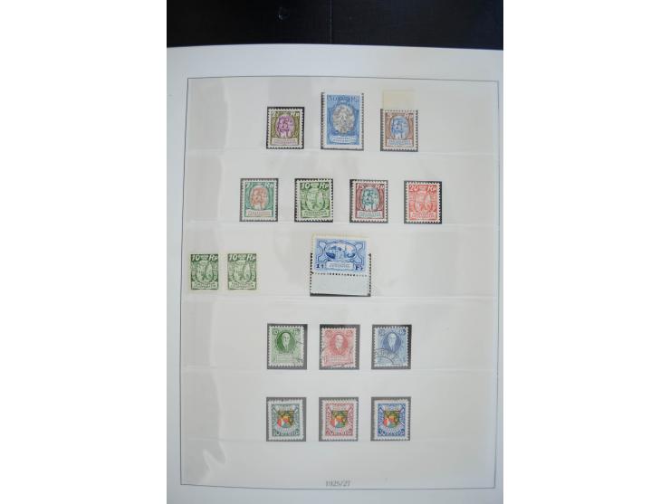 1912/2000, postfrische, ungebrauchte (teils Neugummi) und gestempelte Sammlung, teils in beiden Erhaltungen gesammelt mit u.a